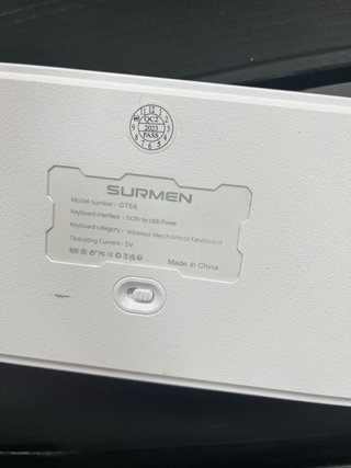 SOLIDEE 60% Teclado mecánico para juegos#001587