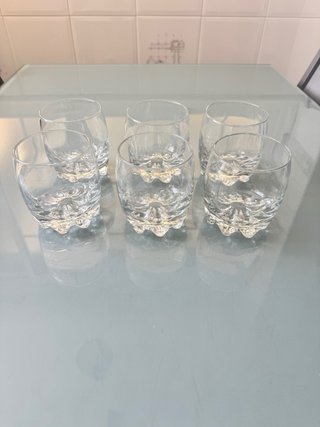 6 Bicchieri di Cristallo per Whisky