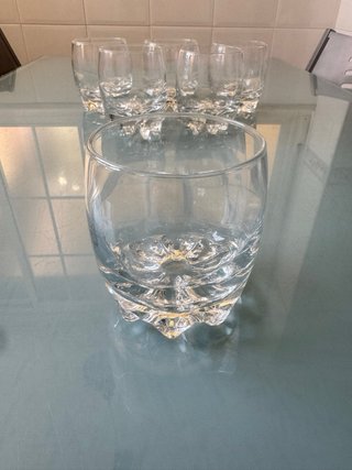 6 Bicchieri di Cristallo per Whisky