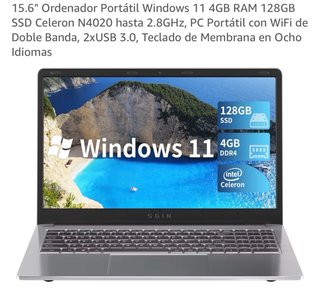 Portátil Sgin M15 Windows 11 + REGALO