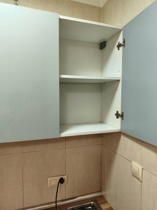 Muebles de cocina madera lacada en gris