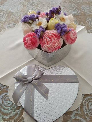 Ramo de velas decorativas