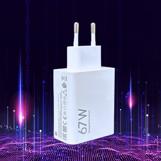 Cargador Xiaomi 67W Carga Rápida Original NUEVO