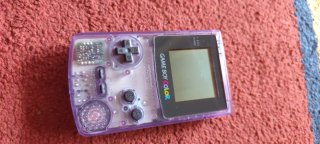 Nintendo Game Boy Color Morado Transparente