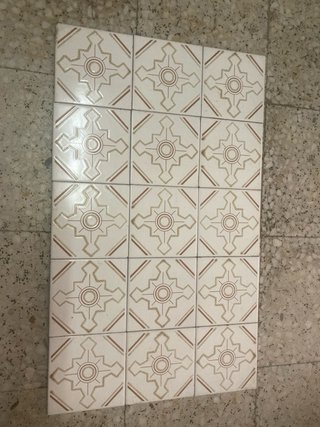Azulejo antiguo decorativo