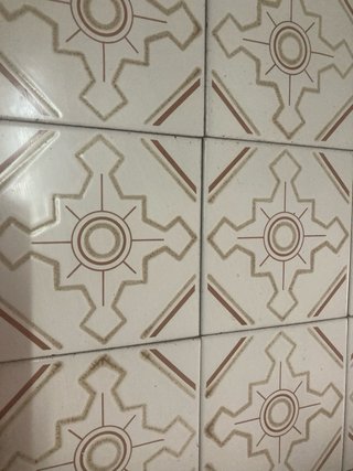 Azulejo antiguo decorativo