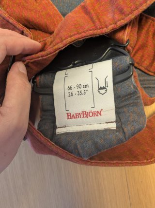 Mochila Portabebés BabyBjörn Granate