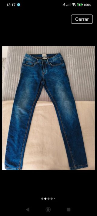 Pantalones vaqueros Zara hombre rotos y