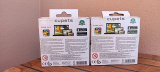 2x Cupets Juguetes Interactivos