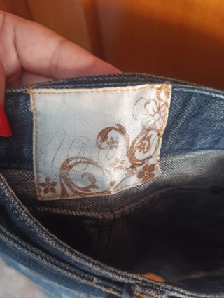 Falda vaquera con cinturón