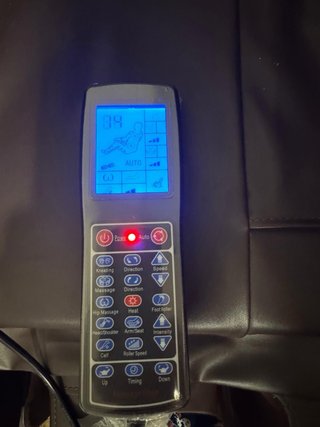 Butaca Masaje Relax Piel Sintética Marrón