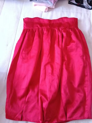 Vestido palabra de honor Blanco Talla S