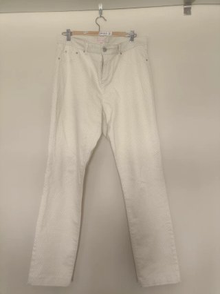 Pantalón PRECCHIO beige lunares talla 44
