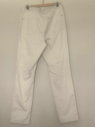 Pantalón PRECCHIO beige lunares talla 44
