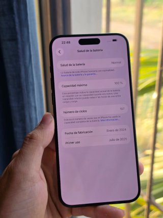 iPhone 15 Pro Max 256GB Negro como a estrenar
