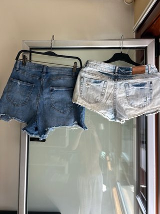 Pack 2 Shorts Vaqueros Re Wash y Zara