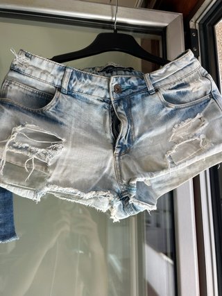 Pack 2 Shorts Vaqueros Re Wash y Zara
