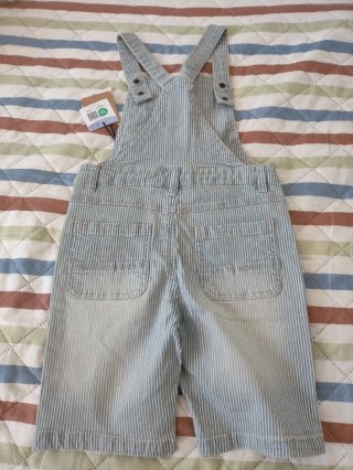 Peto niño rayas azul/blanco T2