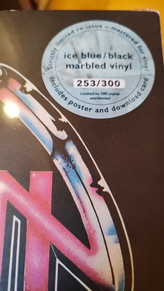 LIZZY BORDEN - Give 'Em The Axe LP, Vinilo Ice Blu