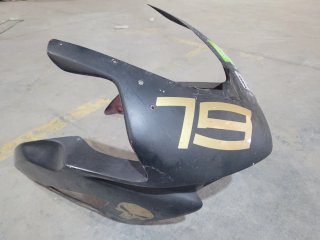 Carenados Fibra Moto Deportiva Negro/Dorado