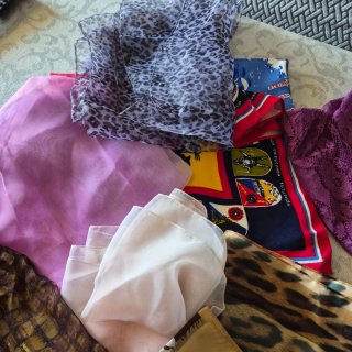 Set 20 pezzi foulard donna