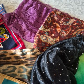 Set 20 pezzi foulard donna