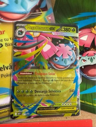 Mega Venusaur EX MEP 013 Promo Carta Pokémon TCG