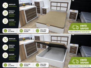 Conjunto Dormitorio Completo Nuevo, Oferta