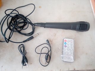 Altavoz Karaoke ELBE Negro