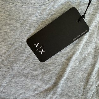 Camiseta Armani Exchange Gris Talla M