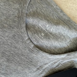 Camiseta Armani Exchange Gris Talla M