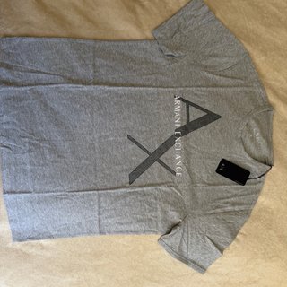 Camiseta Armani Exchange Gris Talla M