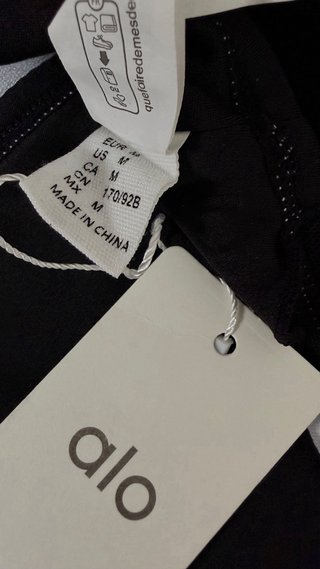 Conjunto Alo Yoga Mujer Negro