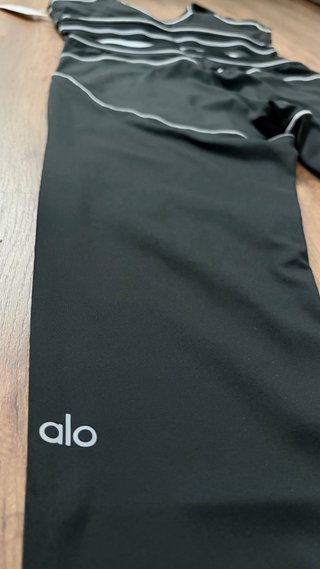 Conjunto Alo Yoga Mujer Negro