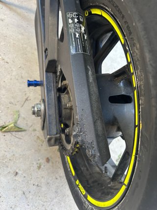 Suzuki GSXS 750 Naked Azul/Negra