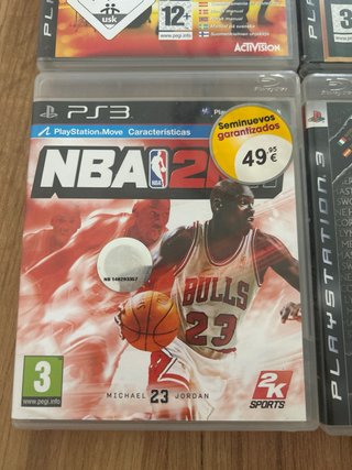 Lote 4 Juegos PS3: Guitar Hero, NBA 2K13, Singstar
