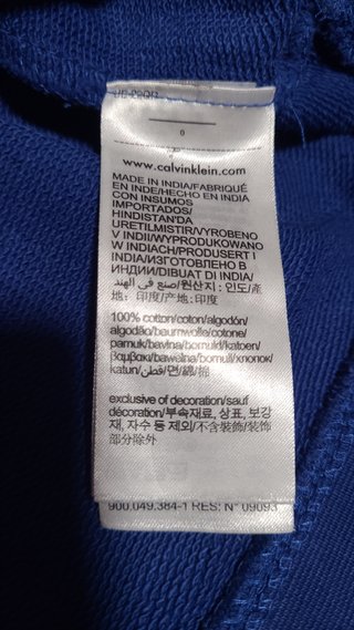 Sudadera azul oscuro - Calvin Klein
