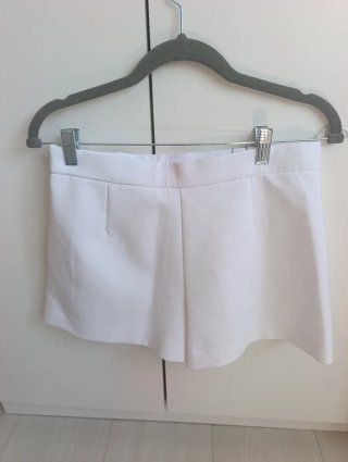 Falda pantalón Zara blanca botones Talla M