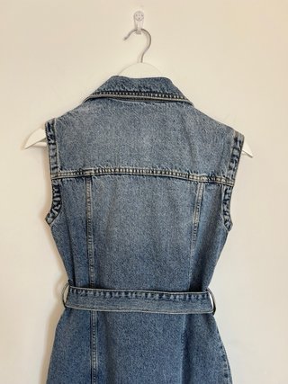 Vestido vaquero Zara sin mangas