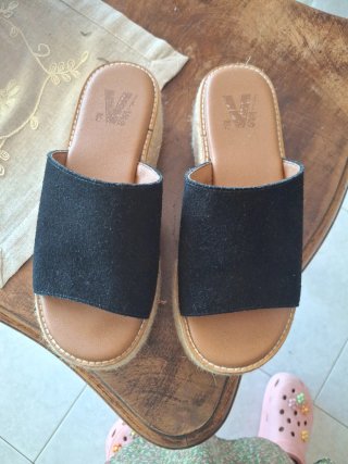 Zapatos plataforma , negros