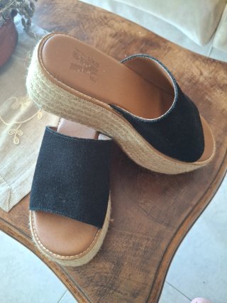 Zapatos plataforma , negros