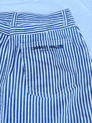 Minigonna a righe Giorgio Armani Junior