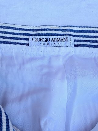 Minigonna a righe Giorgio Armani Junior