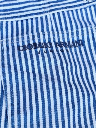 Minigonna a righe Giorgio Armani Junior