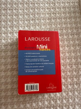 Larousse mini diccionario español-francés, fran...