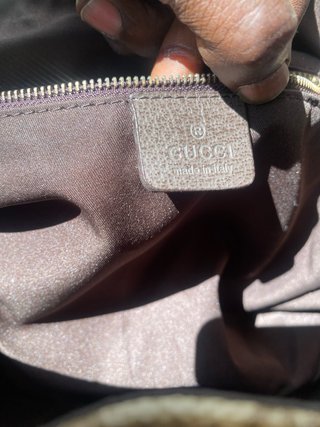 Bolso Gucci Beige y Marrón