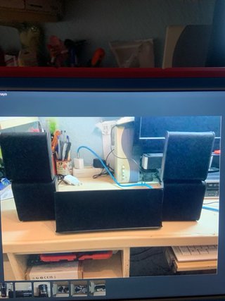 Subwoofer Yamaha SW-P130 Negro/Gris con altavoces