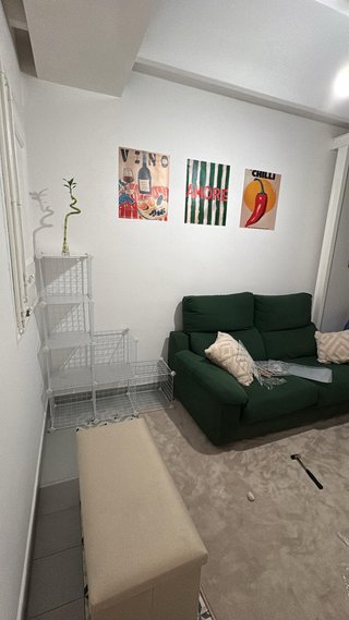 Estantería modular cubos metal y plástico