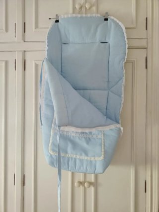 Saco silla bebé azul