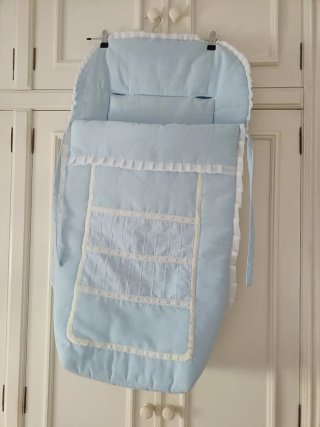 Saco silla bebé azul